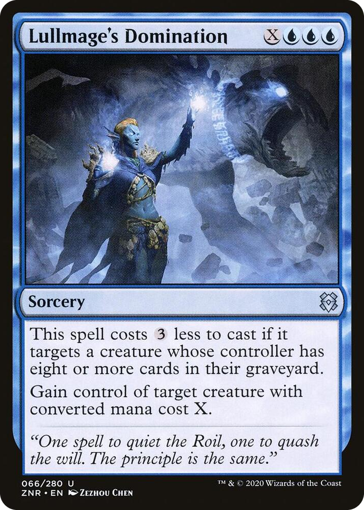 0066 Lullmage's Domination U Zendikar Rising
