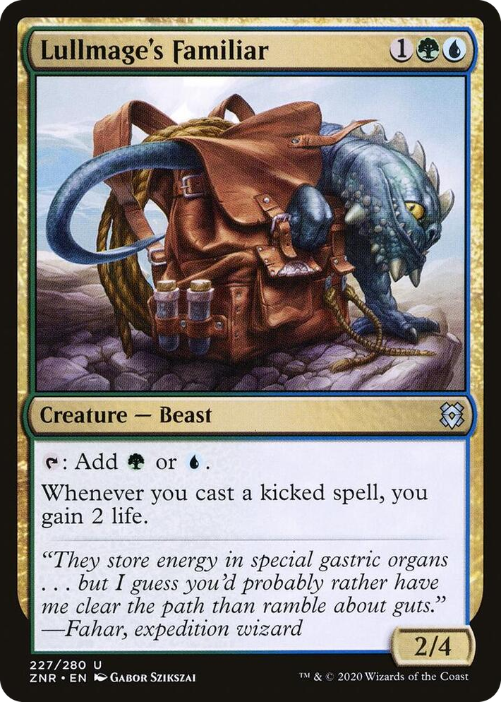 0227 Lullmage's Familiar U Zendikar Rising