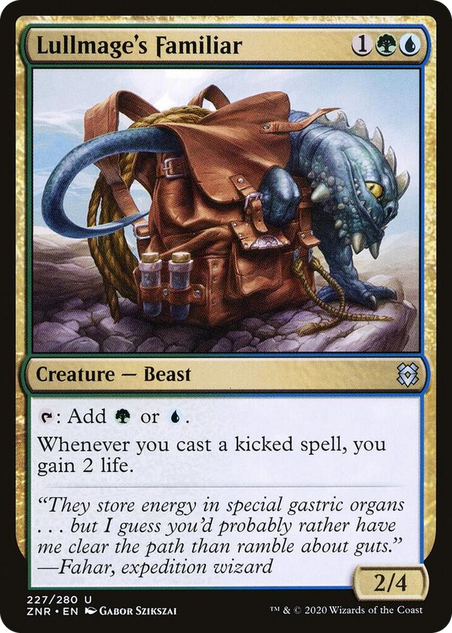 0227 Lullmage's Familiar U Zendikar Rising