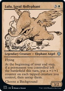 0379 Lulu, Loyal Hollyphant (Showcase) U Commander Legends: Battle for Baldur's Gate