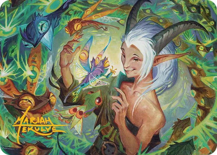 Lumaret's Favor Art Card (Gold-Stamped Signature) #16 S - Art Series: Secrets of Strixhaven Pokemon card