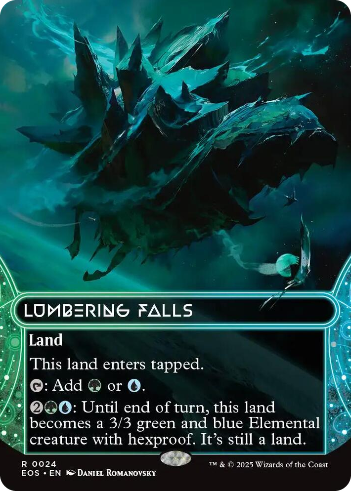 0024 Lumbering Falls (0024) (Borderless) R Edge of Eternities: Stellar Sights
