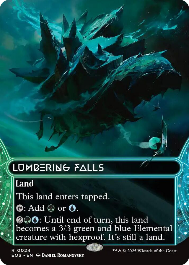 0024 Lumbering Falls (0024) (Borderless) R Edge of Eternities: Stellar Sights