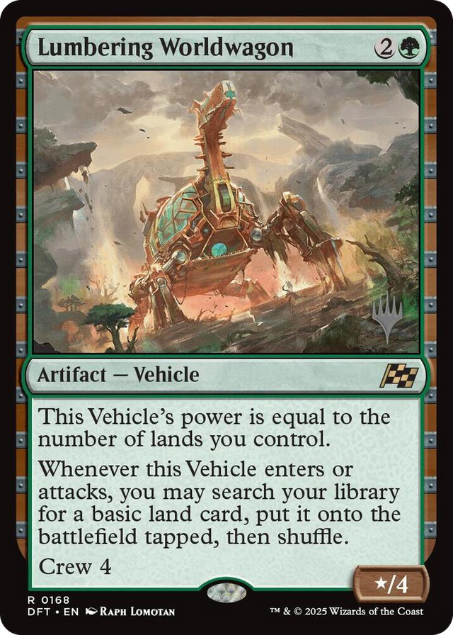 0168 Lumbering Worldwagon R Promo Pack: Aetherdrift