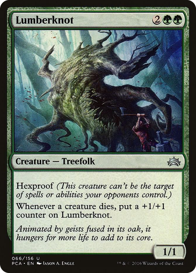 Lumberknot #66 U - Planechase Anthology Pokemon card
