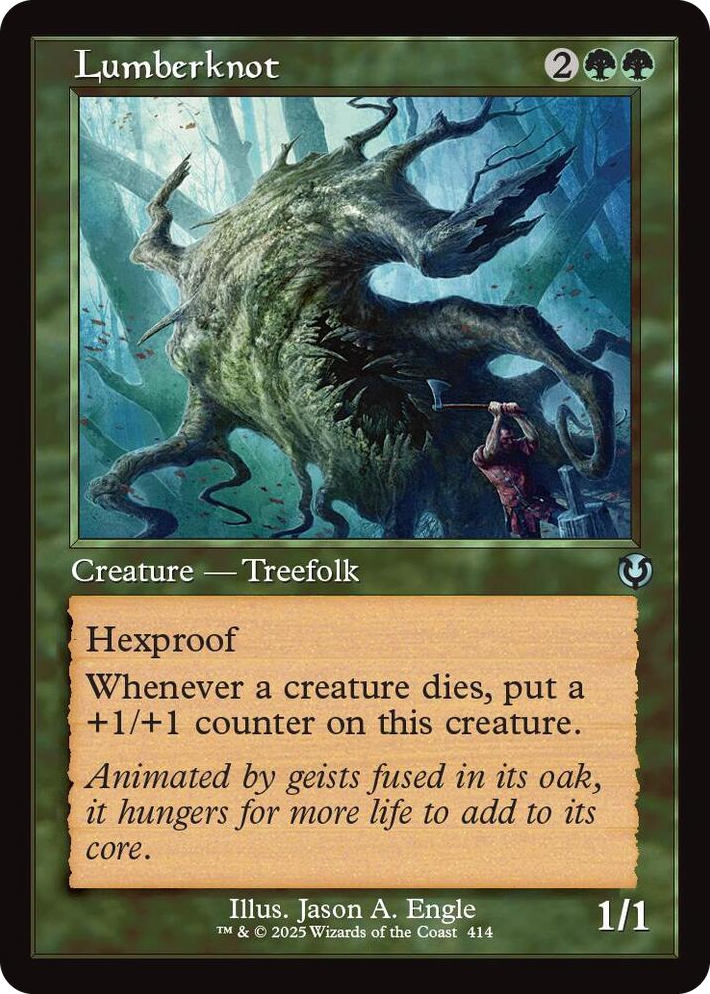 0414 Lumberknot (Retro Frame) U Innistrad Remastered