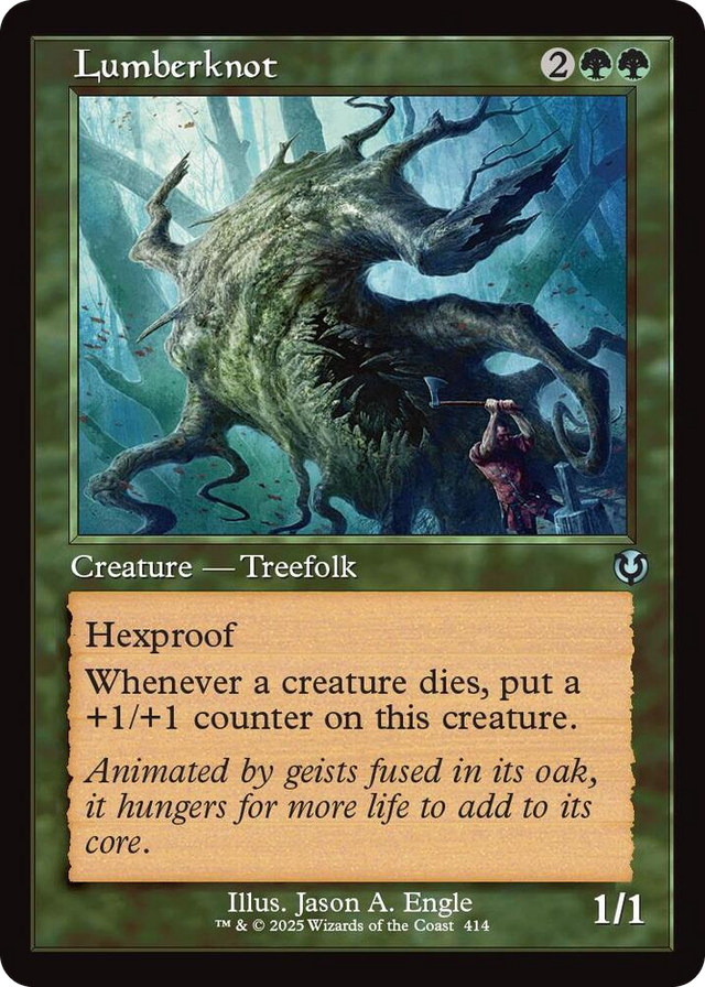 0414 Lumberknot (Retro Frame) U Innistrad Remastered
