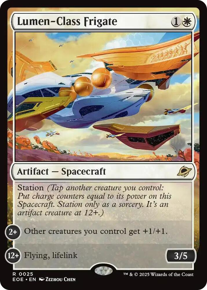 0025 Lumen-Class Frigate R Promo Pack: Edge of Eternities