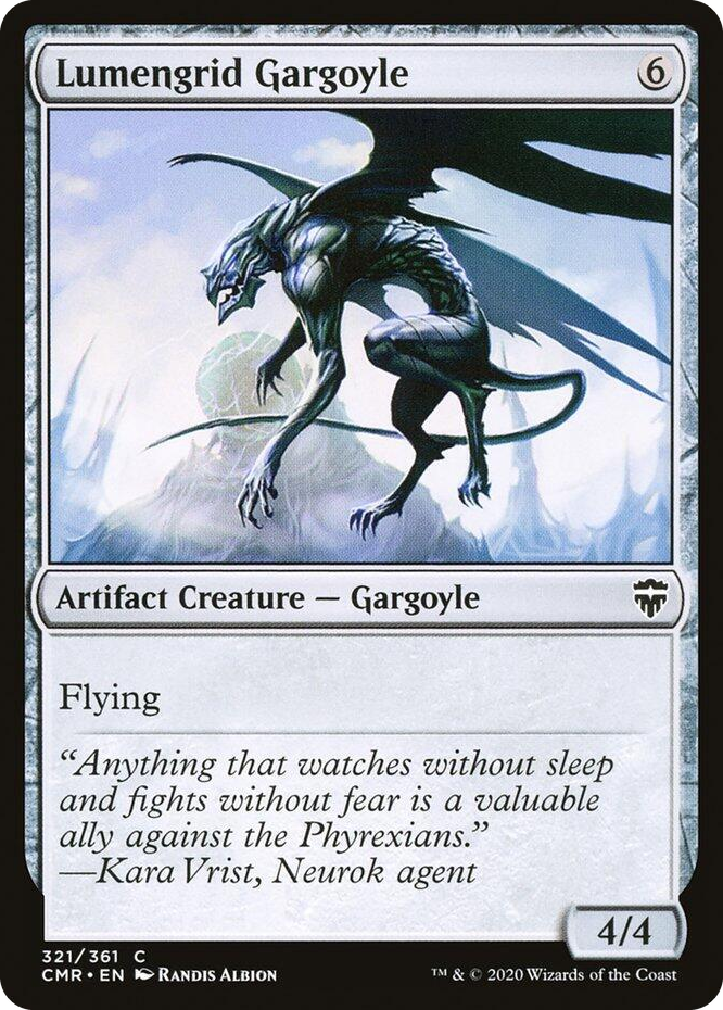 0321 Lumengrid Gargoyle C Commander Legends