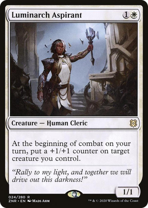 0024 Luminarch Aspirant R Zendikar Rising