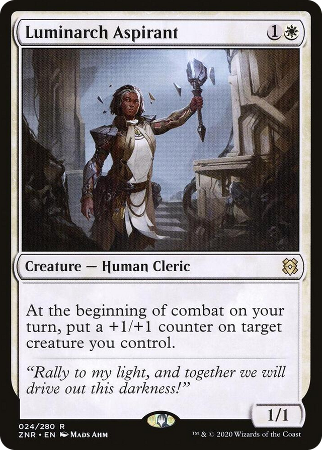 0024 Luminarch Aspirant R Zendikar Rising