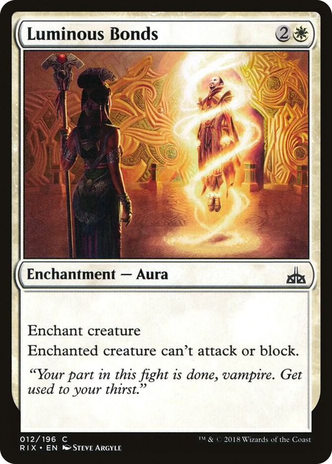 0012 Luminous Bonds C Rivals of Ixalan
