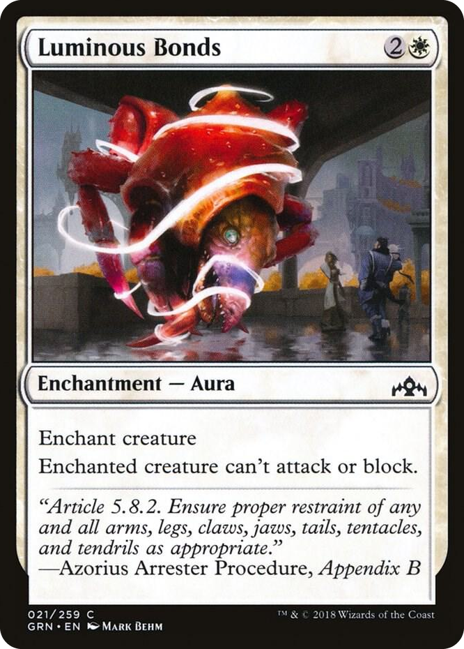 0021 Luminous Bonds C Guilds of Ravnica