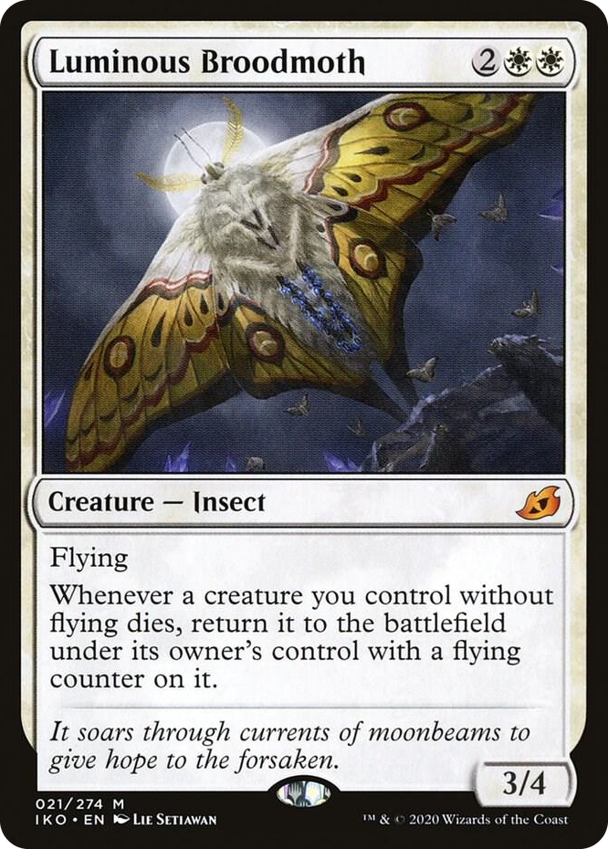 0021 Luminous Broodmoth M Lair of Behemoths