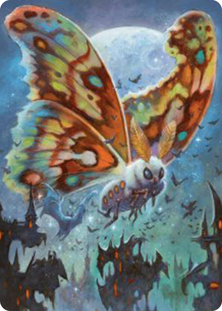 0048 Luminous Broodmoth Art Card S Art Series: Bloomburrow