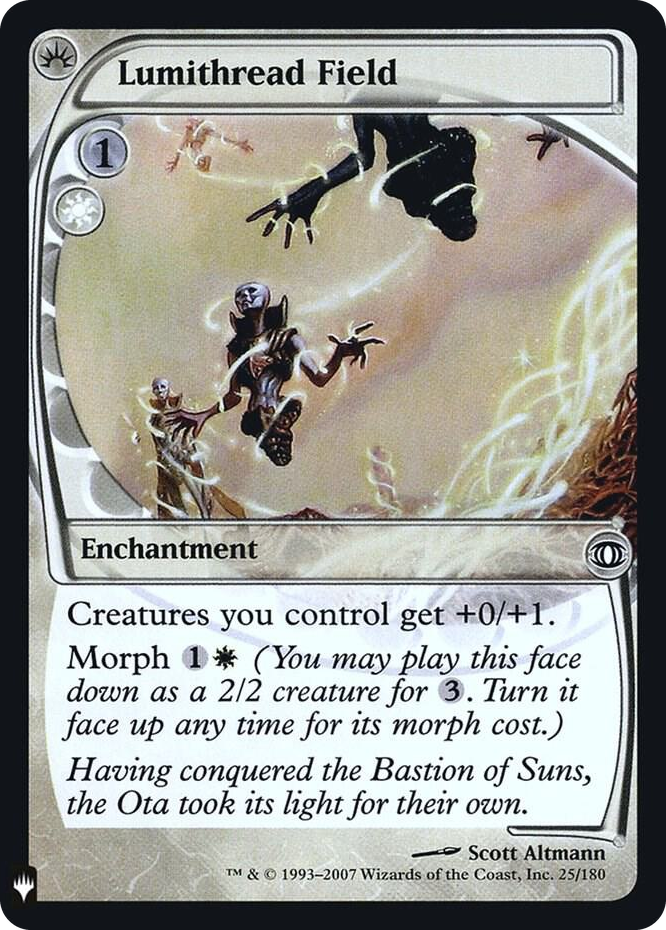Lumithread Field #25 C - The List Reprints Pokemon card