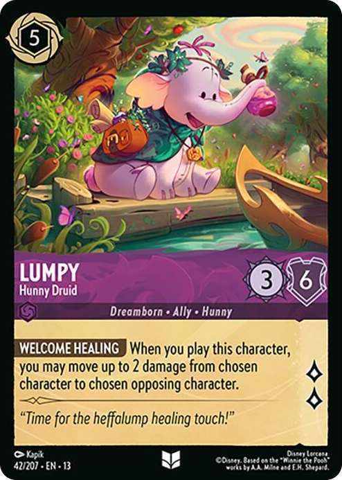 0042 Lumpy - Hunny Druid Uncommon Attack of the Vine!