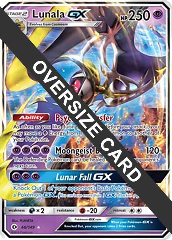 0066 Lunala GX Promo Jumbo Cards