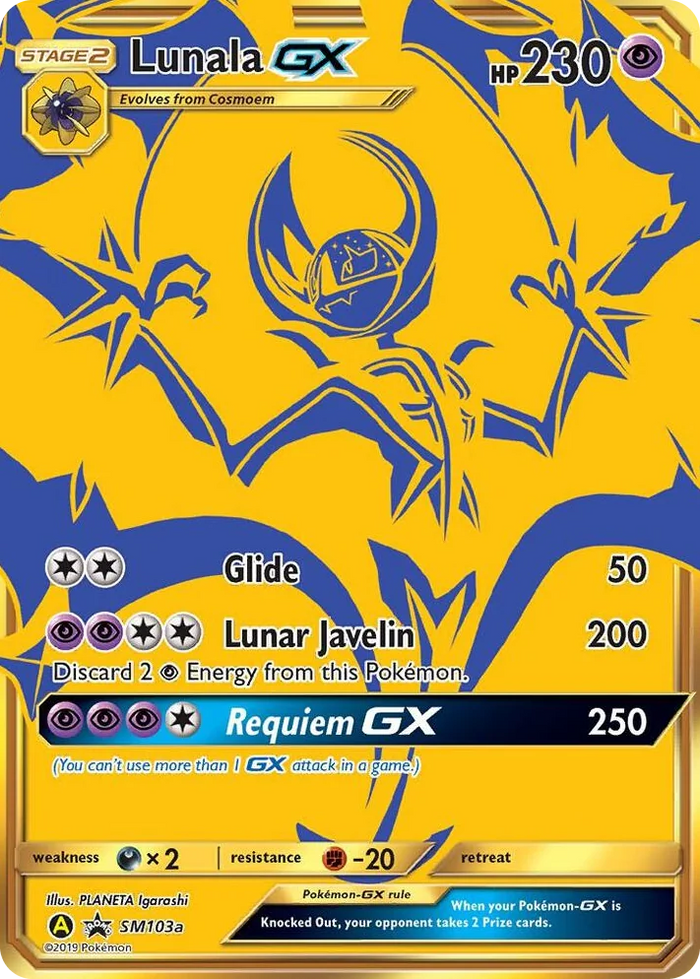 SM103 Lunala GX - SM103a Promo SM Promos