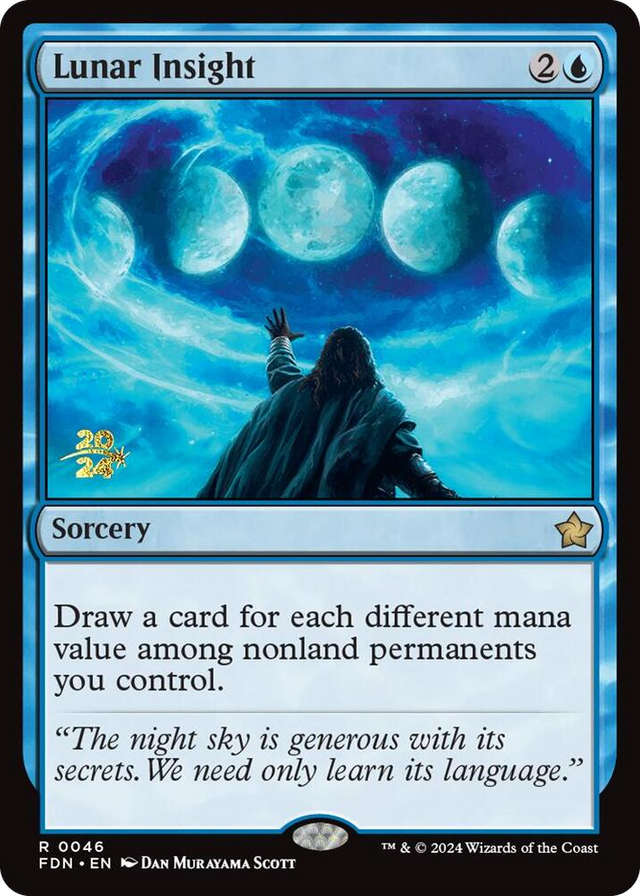 0046 Lunar Insight R Prerelease Cards
