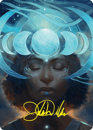 0031 Lunar Insight Art Card (31/54) (Gold-Stamped Signature) S Art Series: Foundations