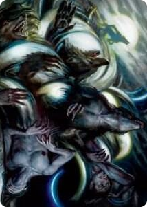 0023 Lunar Rejection Art Card S Art Series: Innistrad: Crimson Vow