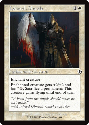 0344 Lunarch Mantle (Retro Frame) C Innistrad Remastered