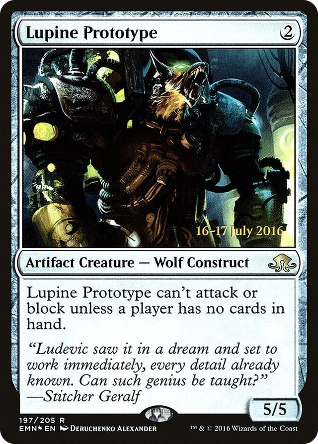 0197 Lupine Prototype R Prerelease Cards