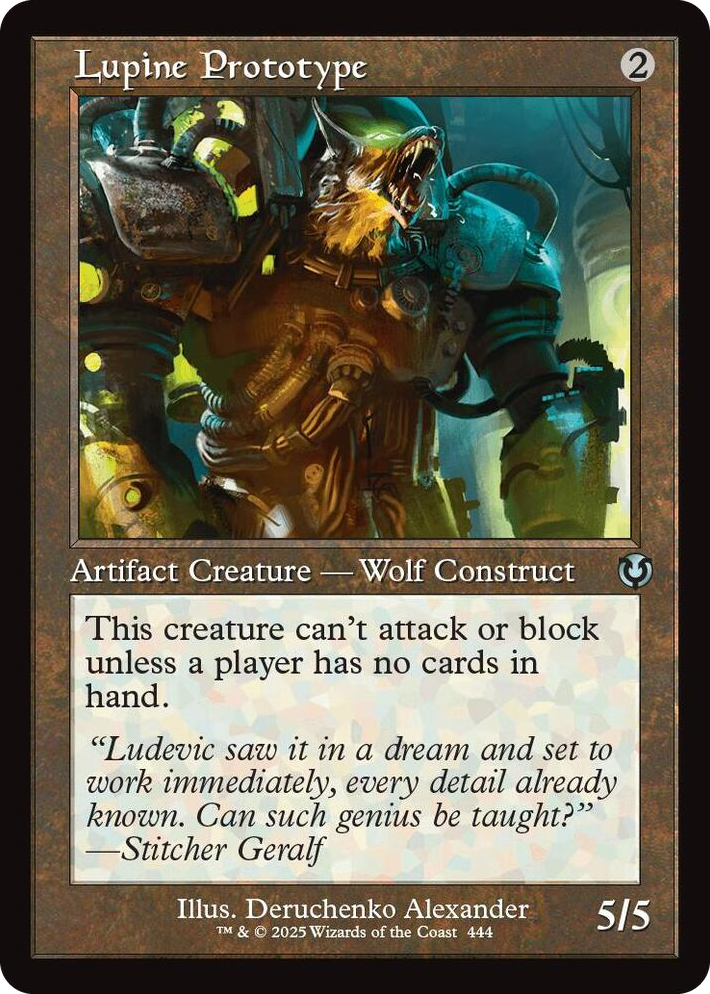 0444 Lupine Prototype (Retro Frame) U Innistrad Remastered