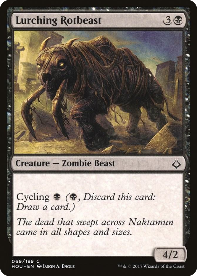 Lurching Rotbeast #69 C - Hour of Devastation Pokemon card