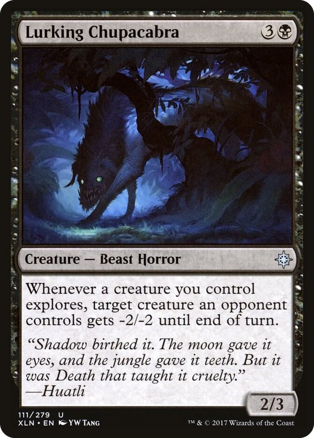 0111 Lurking Chupacabra U Ixalan