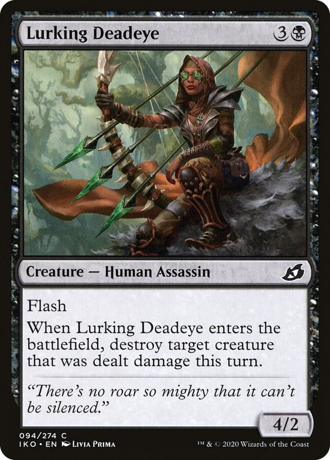 0094 Lurking Deadeye C Lair of Behemoths