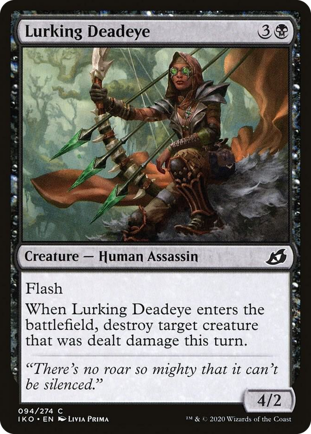 0094 Lurking Deadeye C Lair of Behemoths