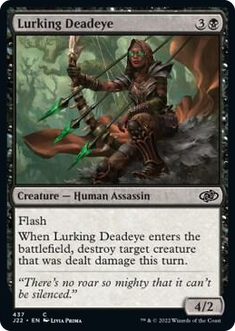 0437 Lurking Deadeye C Jumpstart 2022