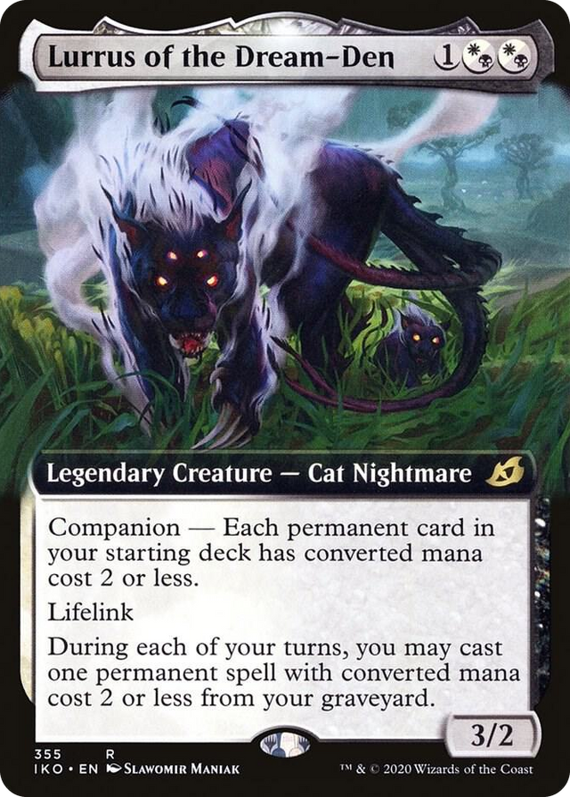 0355 Lurrus of the Dream-Den (Extended Art) R Lair of Behemoths