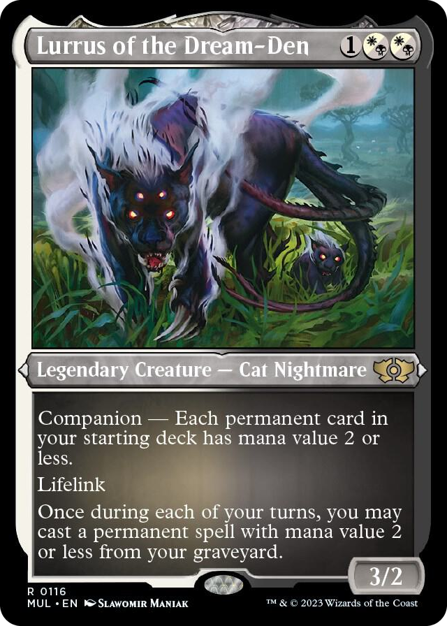 Lurrus of the Dream-Den (Foil Etched) #116 R - March of the Machine: Multiverse Legends Pokemon card