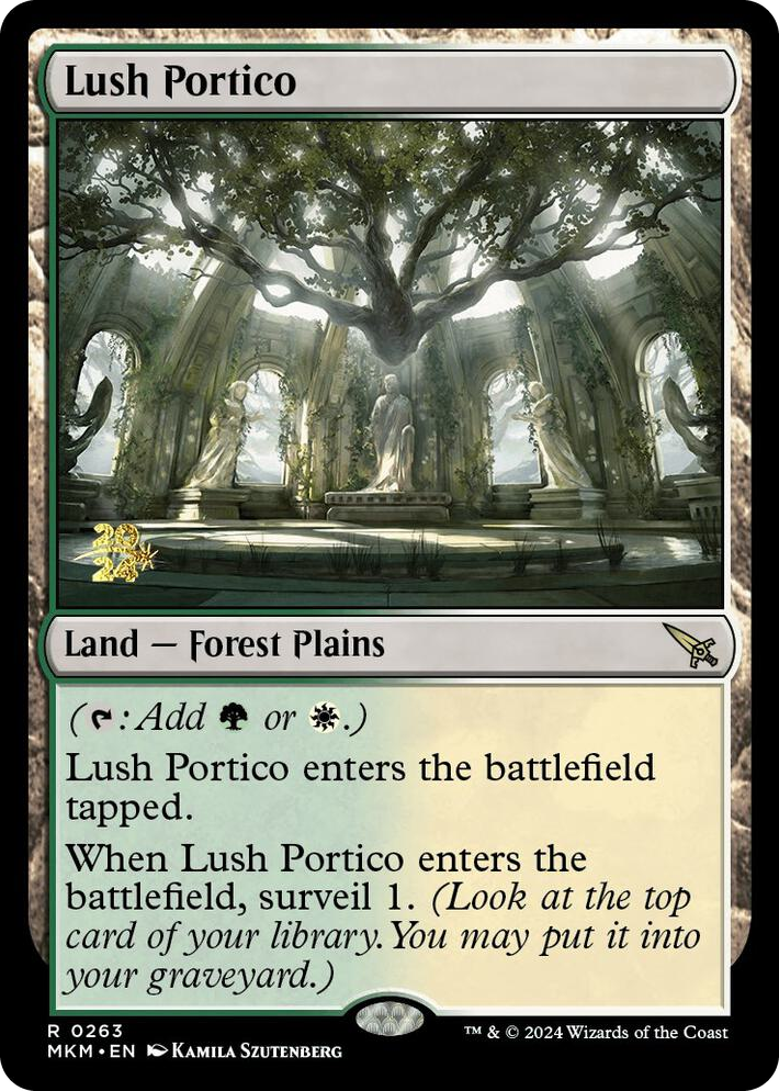 0263 Lush Portico R Prerelease Cards