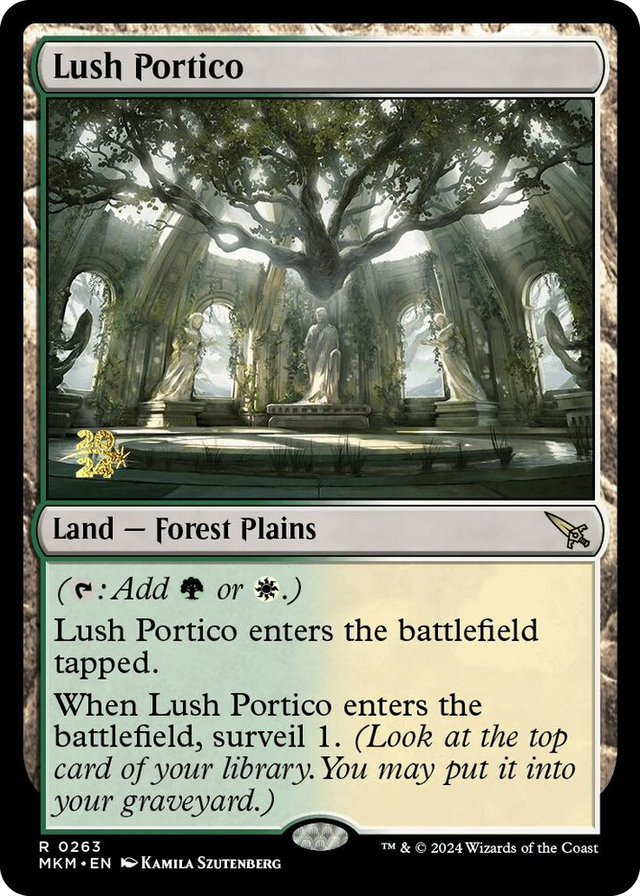 0263 Lush Portico R Prerelease Cards