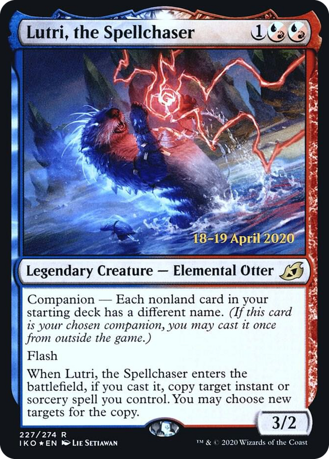 0227 Lutri, the Spellchaser R Prerelease Cards