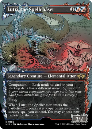 0182 Lutri, the Spellchaser (Halo Foil) R March of the Machine: Multiverse Legends