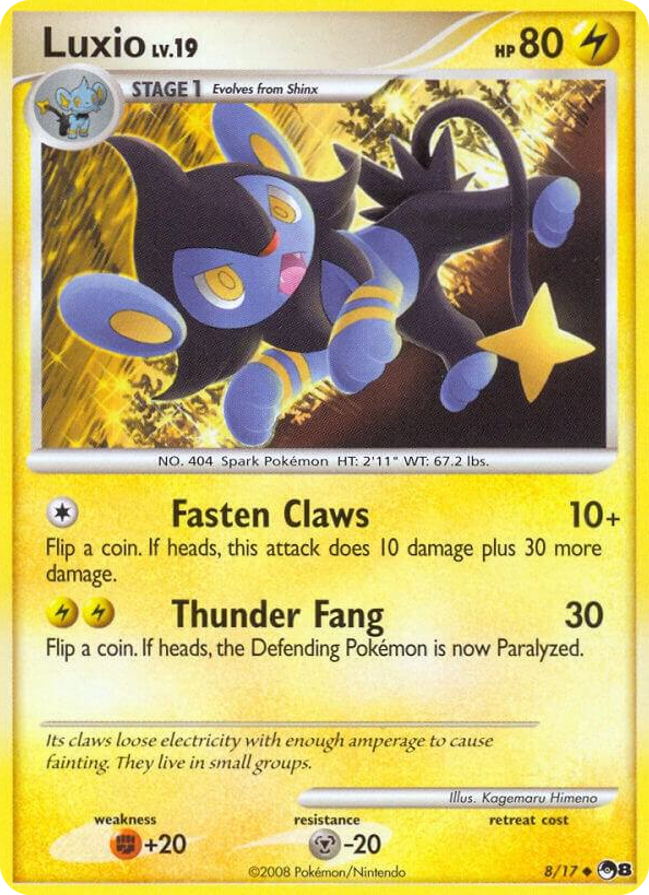 0008 Luxio Uncommon POP Series 8