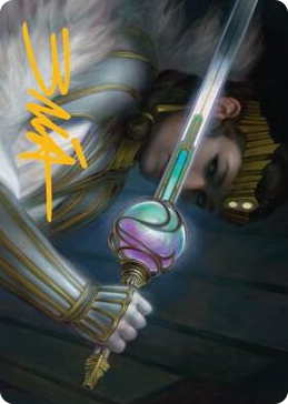 0034 Luxior, Giada's Gift Art Card (Gold-Stamped Signature) S Art Series: Streets of New Capenna