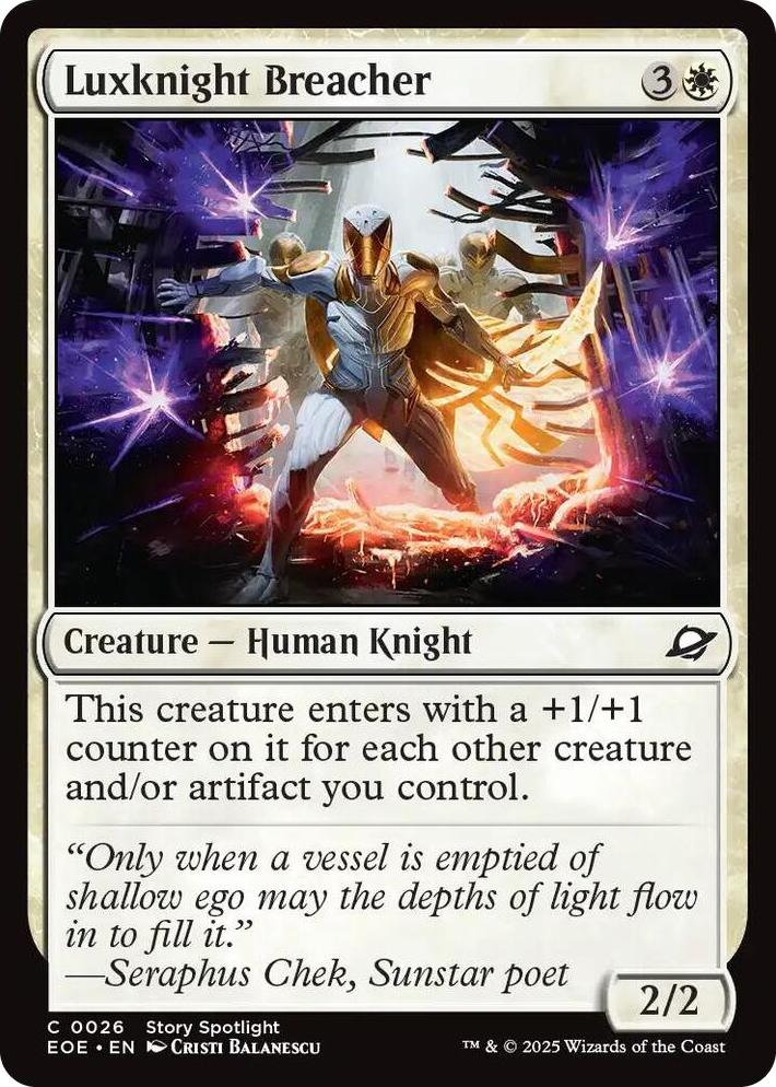 0026 Luxknight Breacher C Edge of Eternities