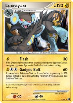 0005 Luxray Rare Deck Exclusives