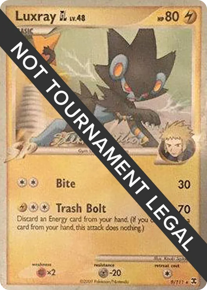 0009 Luxray GL - 2009 (Stephen Silvestro) Rare World Championship Decks