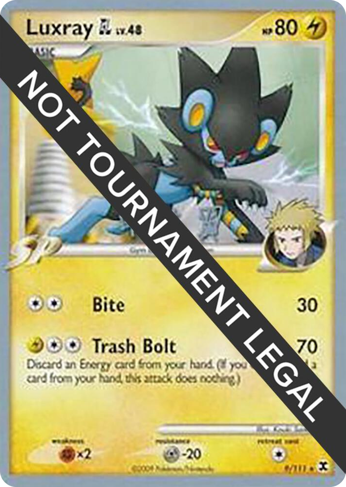 0009 Luxray GL - 2009 (Tsubasa Nakamura) Rare World Championship Decks