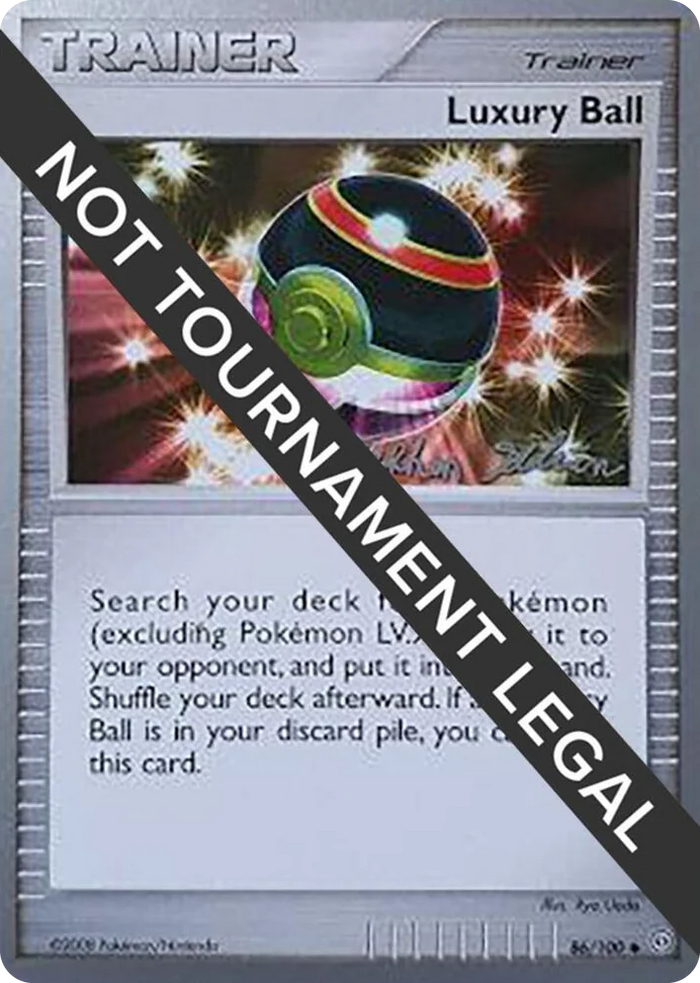 0086 Luxury Ball - 2009 (Stephen Silvestro) Uncommon World Championship Decks
