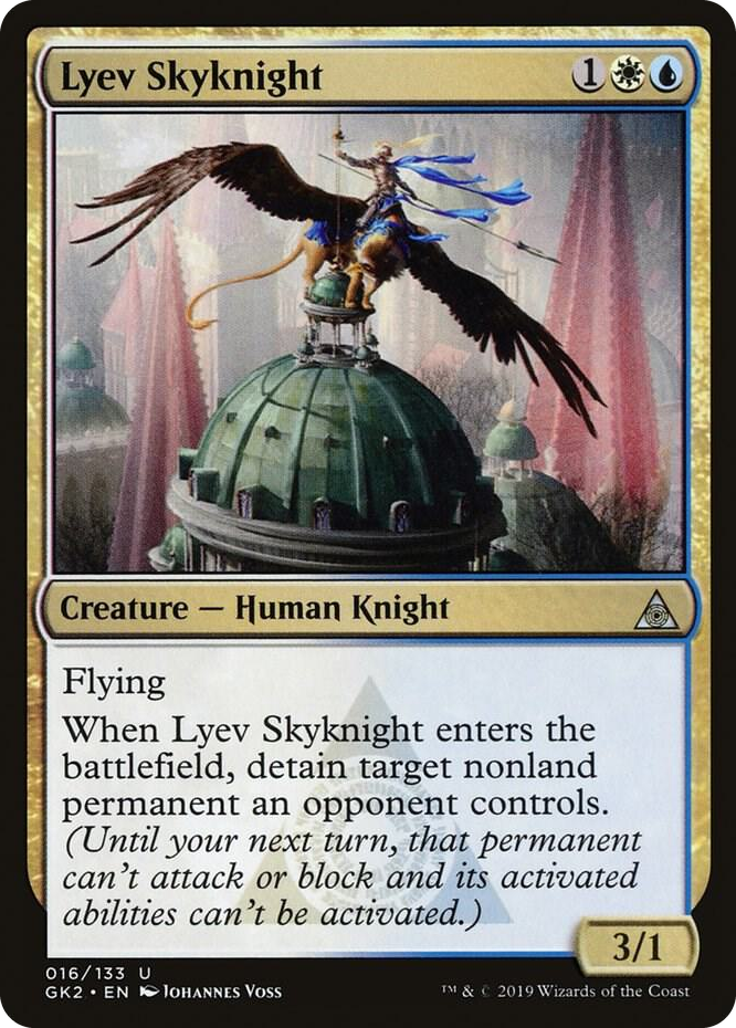 0016 Lyev Skyknight U Ravnica Allegiance: Guild Kits