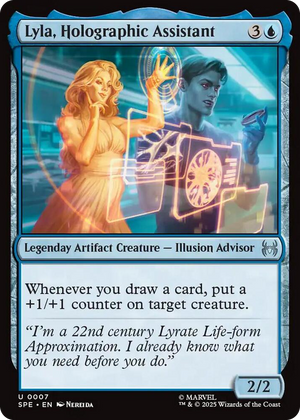 0007 Lyla, Holographic Assistant U Marvel's Spider-Man: Eternal-Legal