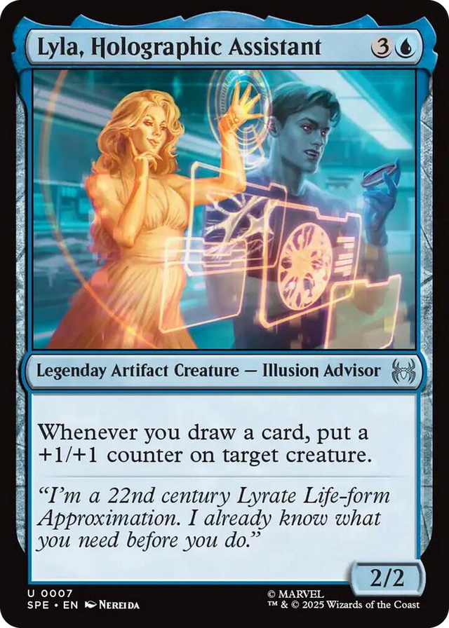 0007 Lyla, Holographic Assistant U Marvel's Spider-Man: Eternal-Legal